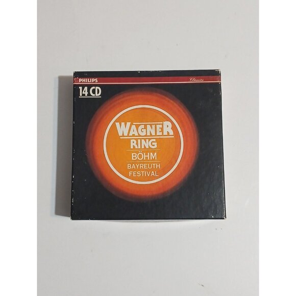 WAGNER: Der Ring des Nibelungen BÖHM (Bayreuther 1967) CD 1995 Philips 14CD SET - Picture 1 of 16